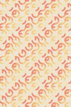 Abstract Orange and Beige Pattern Stock Photos