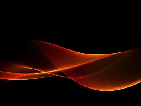Abstract orange and black background Stock Illustration