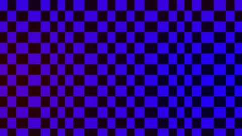 Abstract Orange and Black Checkerboard Pattern Background Stock Footage 332498618