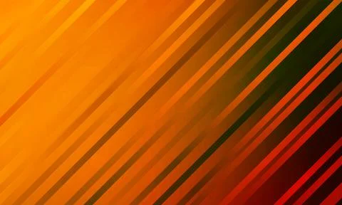 Abstract orange and black diagonal speed lines background. trendy decoration. Stock Illustration