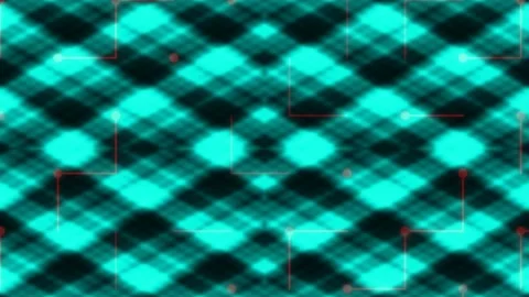 Abstract Orange and Black Diamond Pattern Animation Stock Footage 331991248