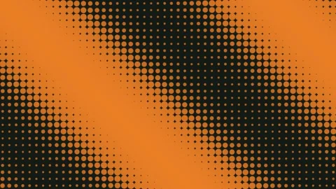 Abstract orange and black dotted pattern with diagonal 動画素材 339306029