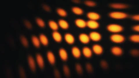 Abstract Orange and Black Light Leaks and Bokeh Blur Stock Footage 297015916