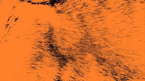 Abstract Orange and Black Texture Background Stock Illustration