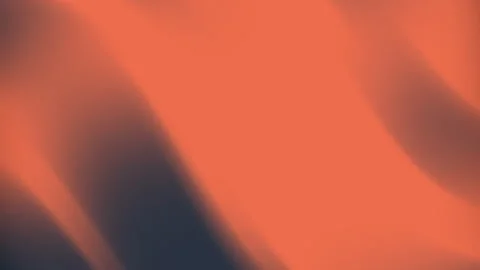 Abstract orange and blue gradient pattern with flowing colors Stockbeeldmateriaal 335943604