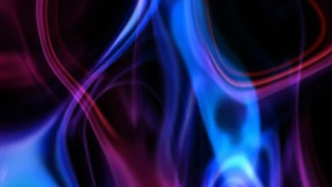 Abstract Orange and Blue Loop Animation Stock Footage 294556371