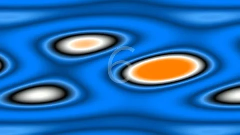 Abstract Orange and Blue Wave Gradient Background for Modern Design Concepts Stock Footage 342204654