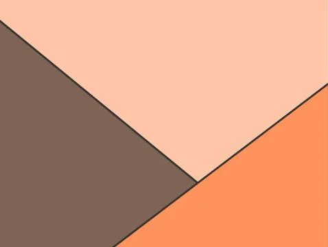 Abstract orange and brown Stock Illustration