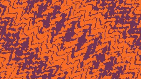Abstract orange and dark red maze pattern background Stock Illustration