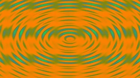 Abstract orange and gold circle vortex background wave pattern motion graphic Stock Footage 341058592