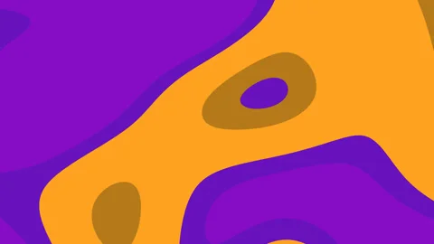 Abstract orange and purple background 1 Видео 330920668