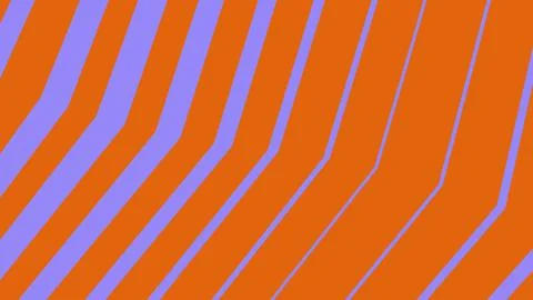 Abstract orange and purple diagonal striped pattern Illustrazione stock