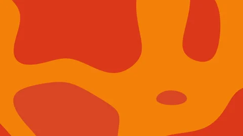 Abstract orange and red design suitable for backgrounds Video stock 311751398