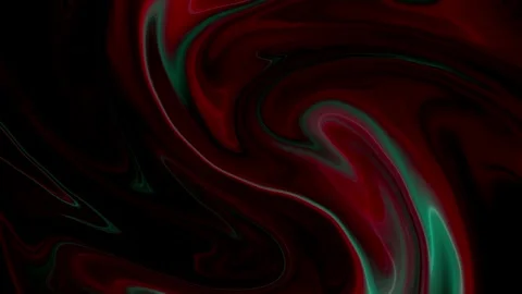 Abstract Orange and Red Neon Fluid 15s Seamless Loop Animation 库存影片 341128976