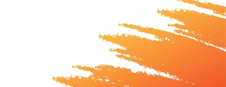 Abstract orange and white background template with grunge or brush concept de Stock Illustration