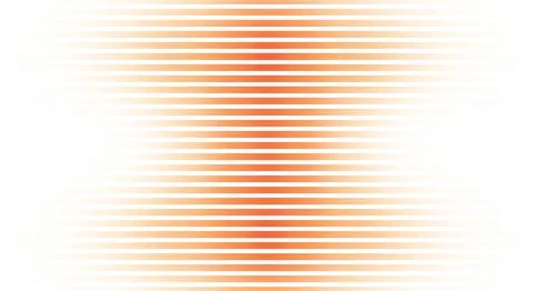 Abstract orange and white gradient background with horizontal lines Stock Illustration