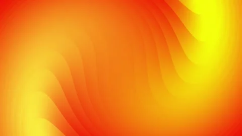 Abstract Orange and Yellow Gradient Wavy Loop Background Stockbeeldmateriaal 344091645