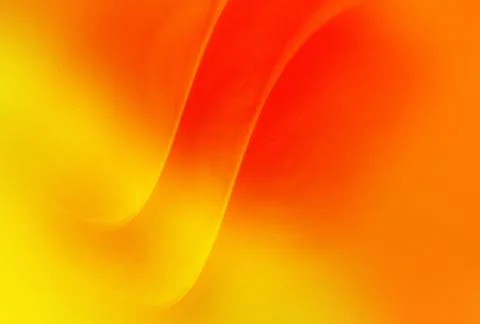 Abstract Orange And Yellow Gradient Background With Flowing Fabric Texture .. Stock Illustration