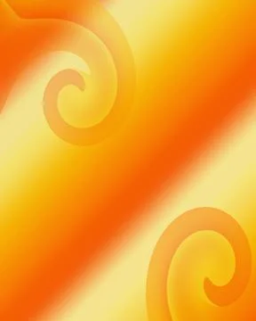 Abstract Orange and Yellow Gradient Background Stock Illustration