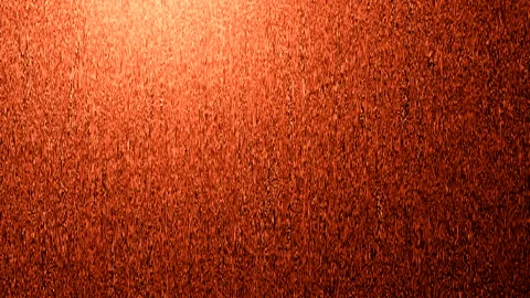 Abstract orange animation seamless loop with stylized lines Stock Footage 339990798