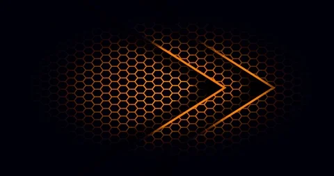 Abstract Orange Arrows Stock Footage 104032505