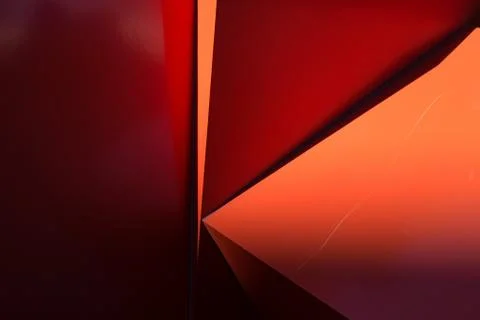 Abstract orange art Stock Illustration