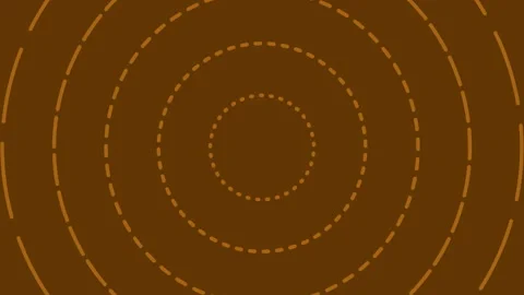Abstract orange background with circles Stock Footage 232935345
