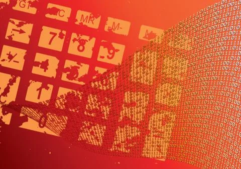 Abstract orange background. dial. grunge. 스톡 일러스트