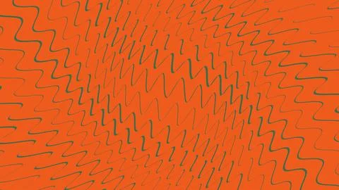 Abstract orange background with digital glitch pattern Stock Illustration