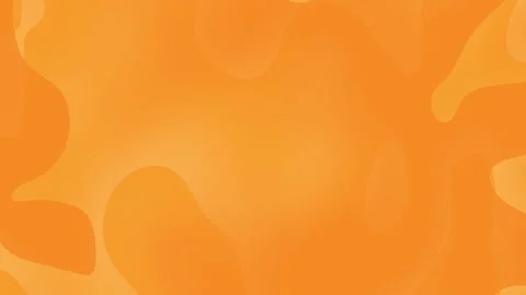 Abstract orange background features smooth flowing curves. Stock Footage 303379724