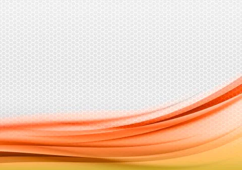 Abstract Orange Background Stock Illustration