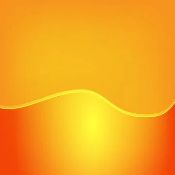 Abstract orange background with large glossy strip at the bottom Stock Illustration