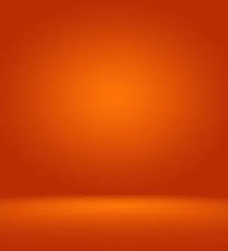 Abstract Orange background layout design,studio,room, web template. Stock Illustration