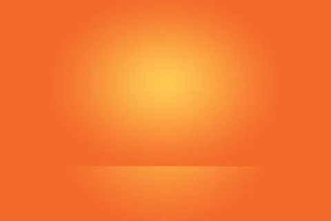 Abstract Orange background layout design,studio,room, web templa Stock Illustration