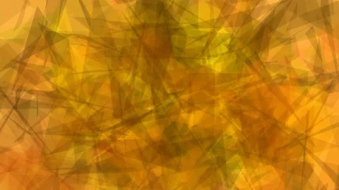 Abstract orange background from moving triangles Stock Footage 219784137
