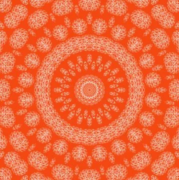 Abstract orange background with pattern Stockillustratie