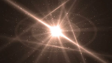 Abstract Orange Background With Rays Sparkles. Vídeo Stock 58266164