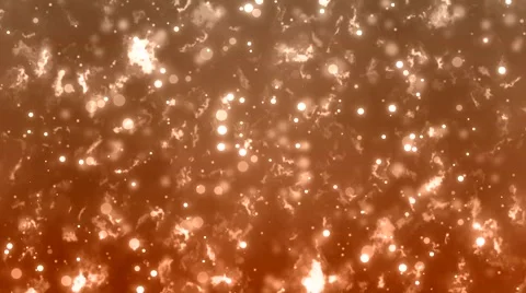 Abstract orange background with smoke and particles. Video stock 50028301