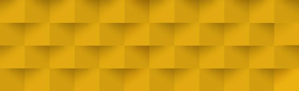 Abstract orange background, web template, squares with shadow - Vector Stock Illustration