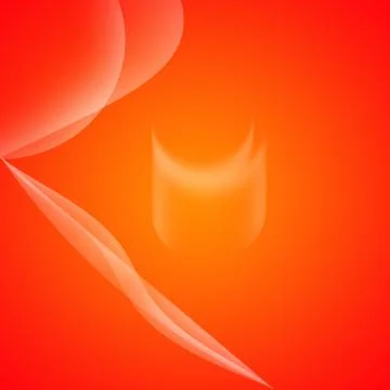 Abstract orange background in windows style Illustrazione stock