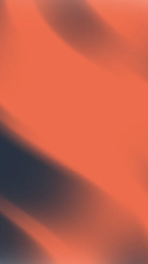 Abstract orange black gradient waves flowing softly. Stock Footage 335943598