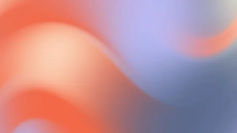 Abstract Orange Blue Soft Gradient Wave Background Stock Footage 327570912