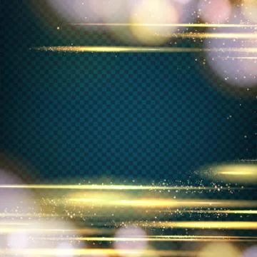 Abstract orange bokeh Stock Illustration