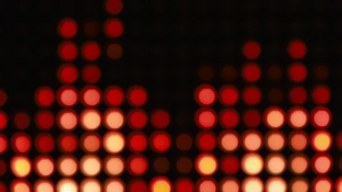 Abstract orange bokeh lights background for party 库存影片 126615245