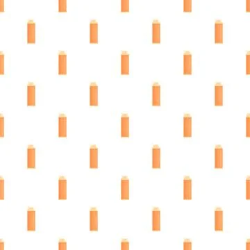 Abstract orange bottle pattern creating seamless background Stock Illustration