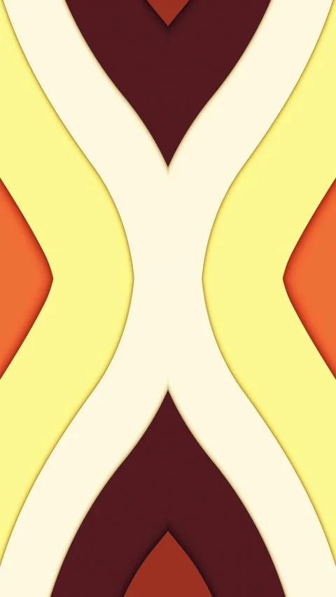 Abstract orange brown light moving shapes loop vertical background Video stock 341832275