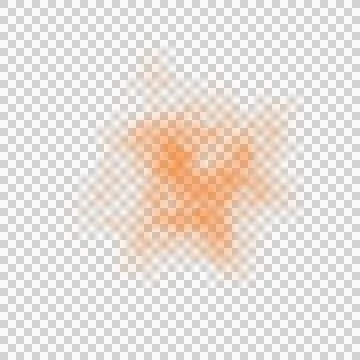 Abstract Orange Cloud Sky Foto stock