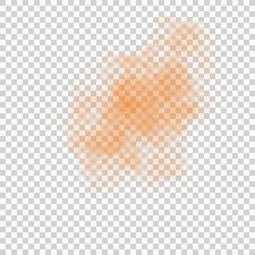 Abstract Orange Cloud Sky Stock Photos
