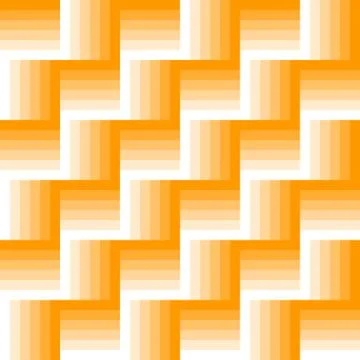 Abstract orange color seamless pattern Illustrazione stock