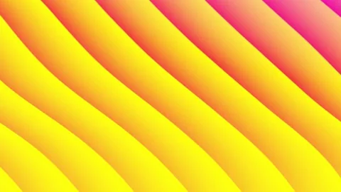 Abstract orange coloring diagonal smooth background with wave.4k animation Stock Footage 168369257
